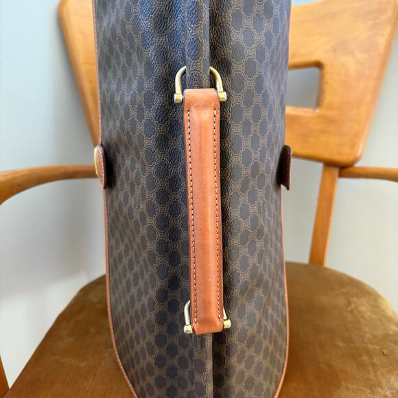 Celine Brown and Tan Travel Bag - Picture 9 of 13